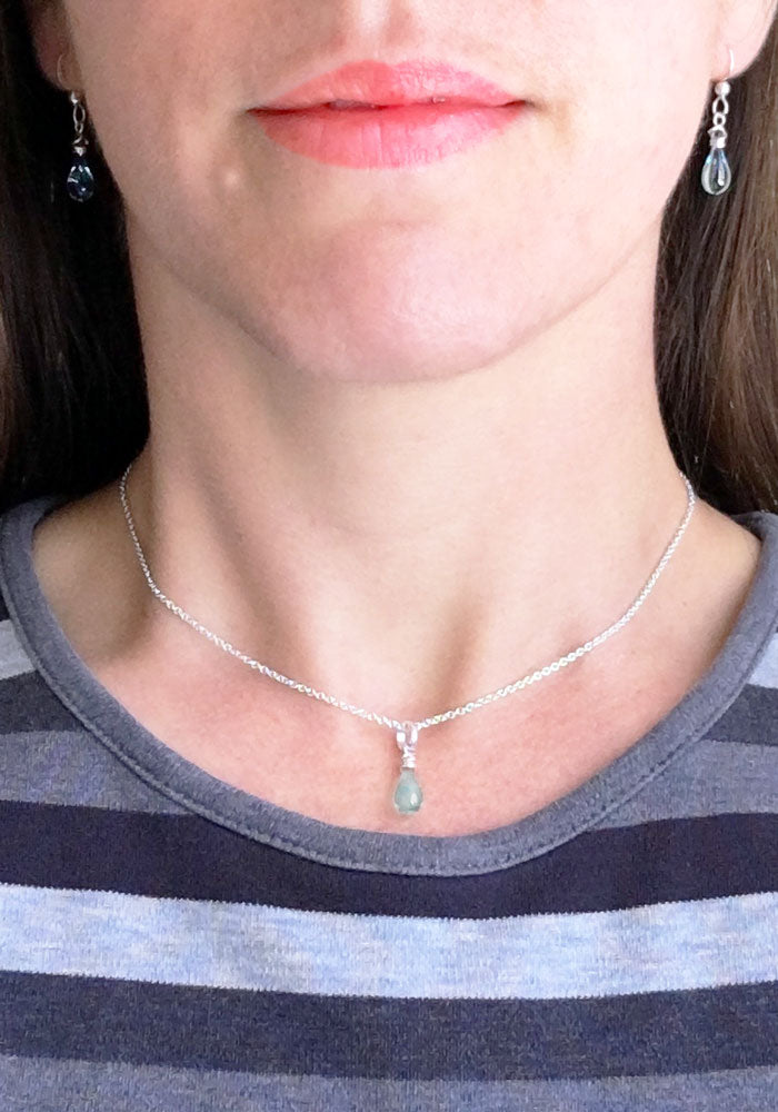 Brown Demi Drop Earrings - glass Jewelry by Sundrop Jewelry