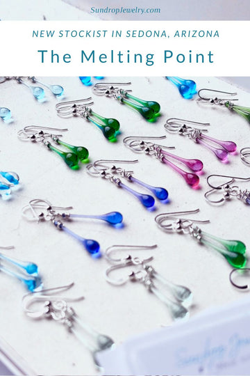 The Melting Point in Sedona, Arizona is now carrying Sundrop Jewelry!