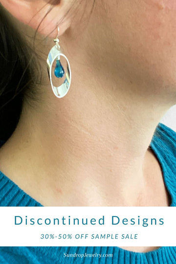 Discontinued designs: 50% off during the Sundrop Jewelry sample sale!