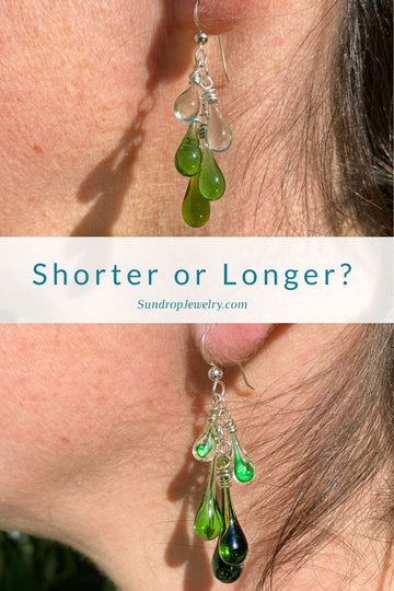 Do you prefer your cluster earrings shorter or longer?