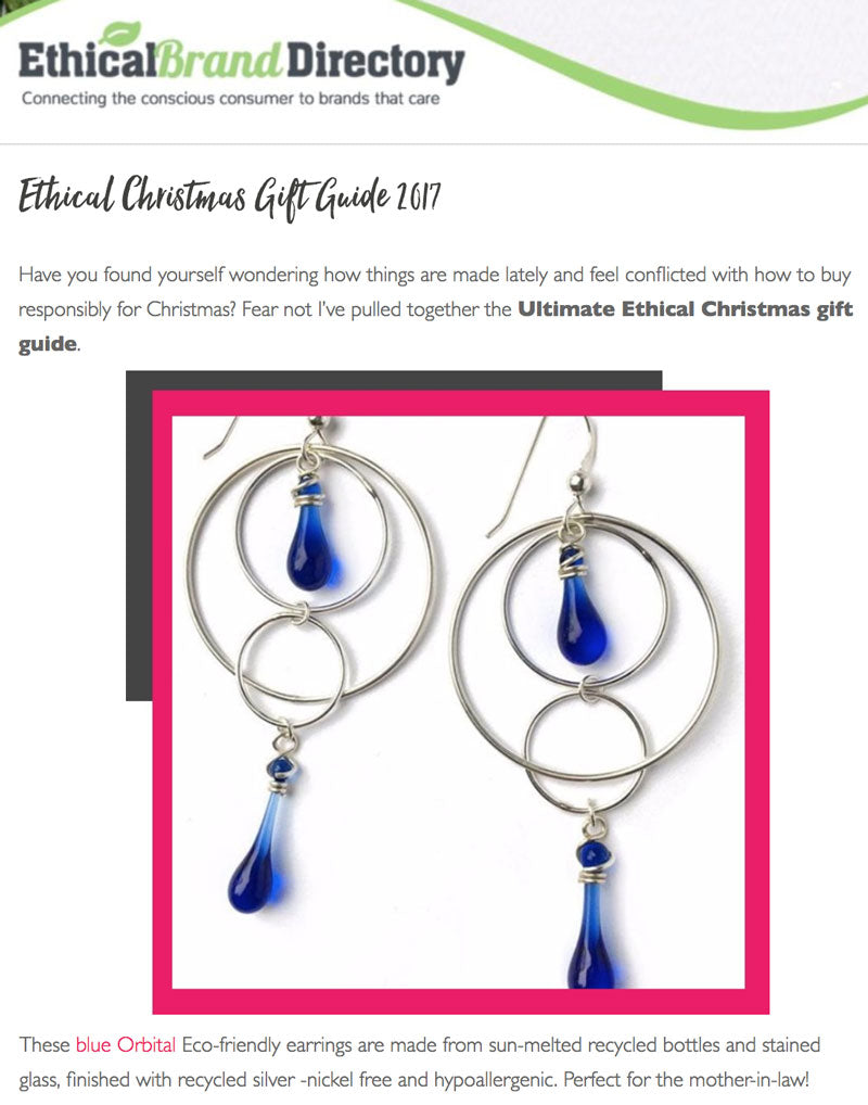 Ethical Brand Directory's Ethical Christmas Gift Guide 2017