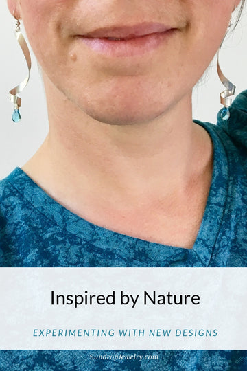 New designs of glass jewelry inspired by nature