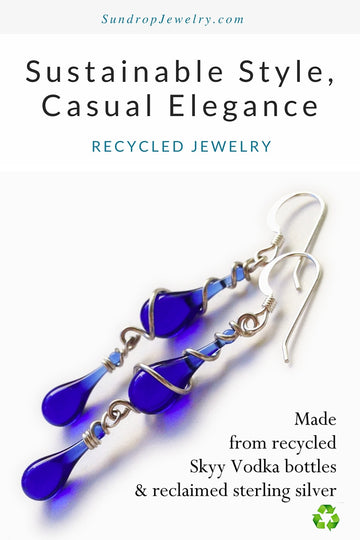 Recycled jewelry: sustainable style and casual elegance