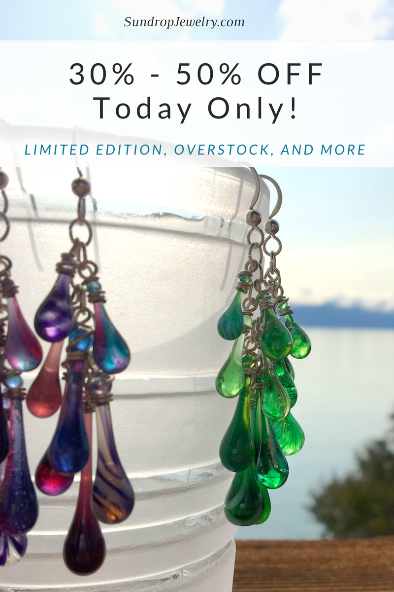 Sample Sale is today - 30-50% off select jewelry