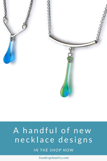 New necklaces in my shop - and a chance to see them in person!