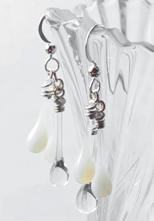 Trio Earrings "Cloudy with a chance of raindrops" - Sundrop Jewelry