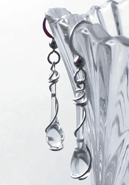 Raindrop Lyra Earrings - Sundrop Jewelry