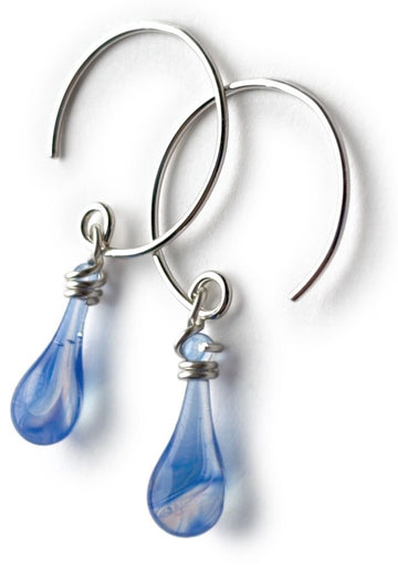 Blossoms Small Circle Earrings - Sundrop Jewelry