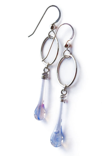 Cherry Blossom Meteorite Earrings - Sundrop Jewelry
