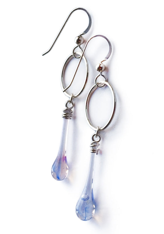 Cherry Blossom Meteorite Earrings - Sundrop Jewelry