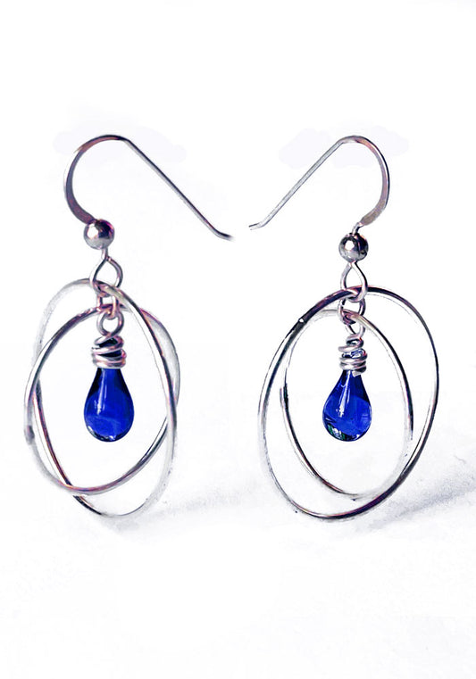 Gyroscope Earrings, small