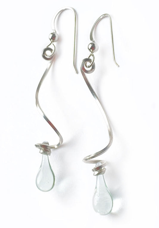 Tendrils Earrings, Long