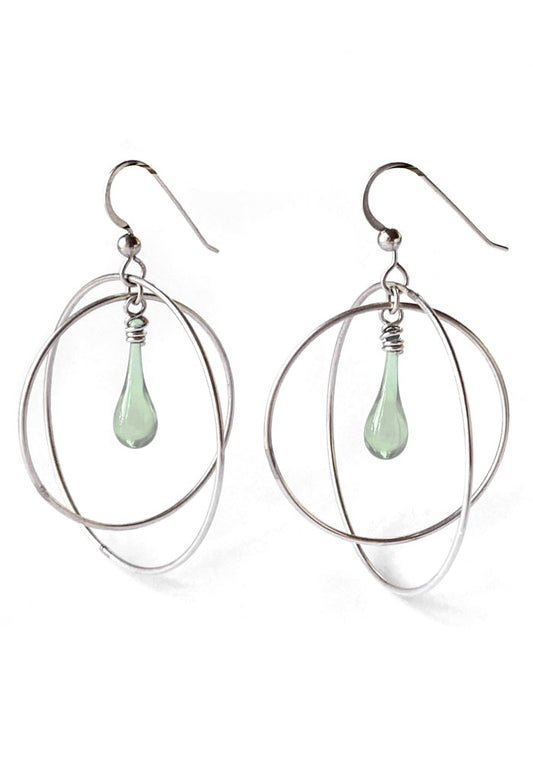 Gyroscope Earrings, large