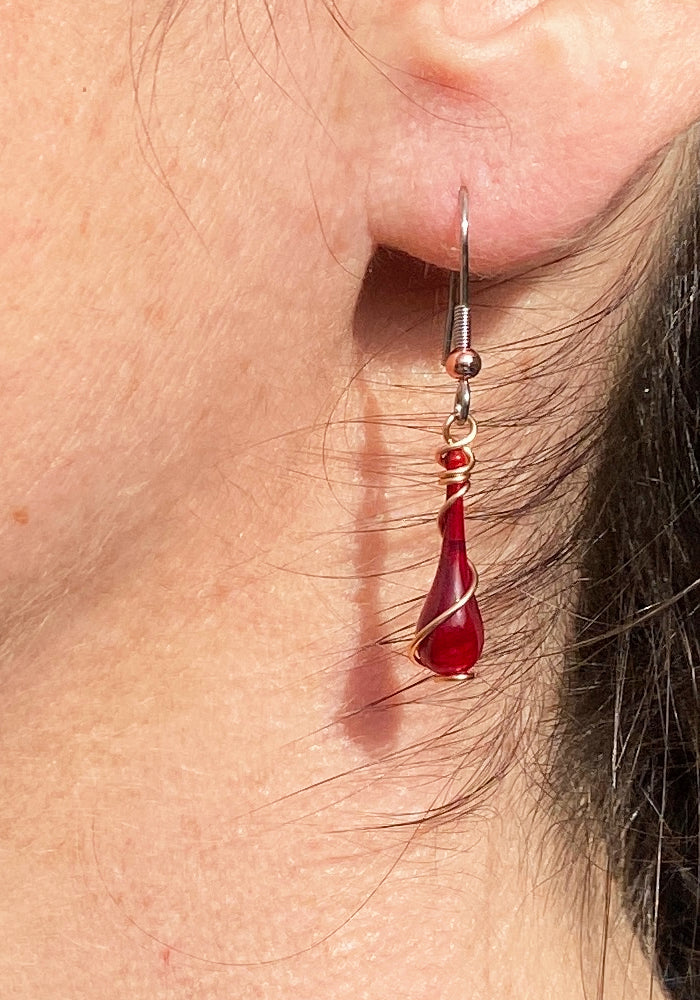Lyra Bronze Earrings - Sundrop Jewelry