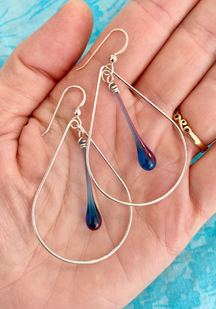 Morning Glory Laceleaf Earrings