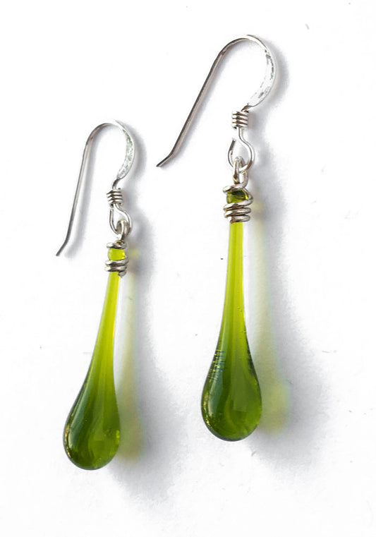 Mossy Swirl Solaris Earrings