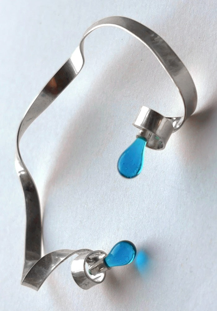 Ribbon Bracelet, Turquoise - Sundrop Jewelry