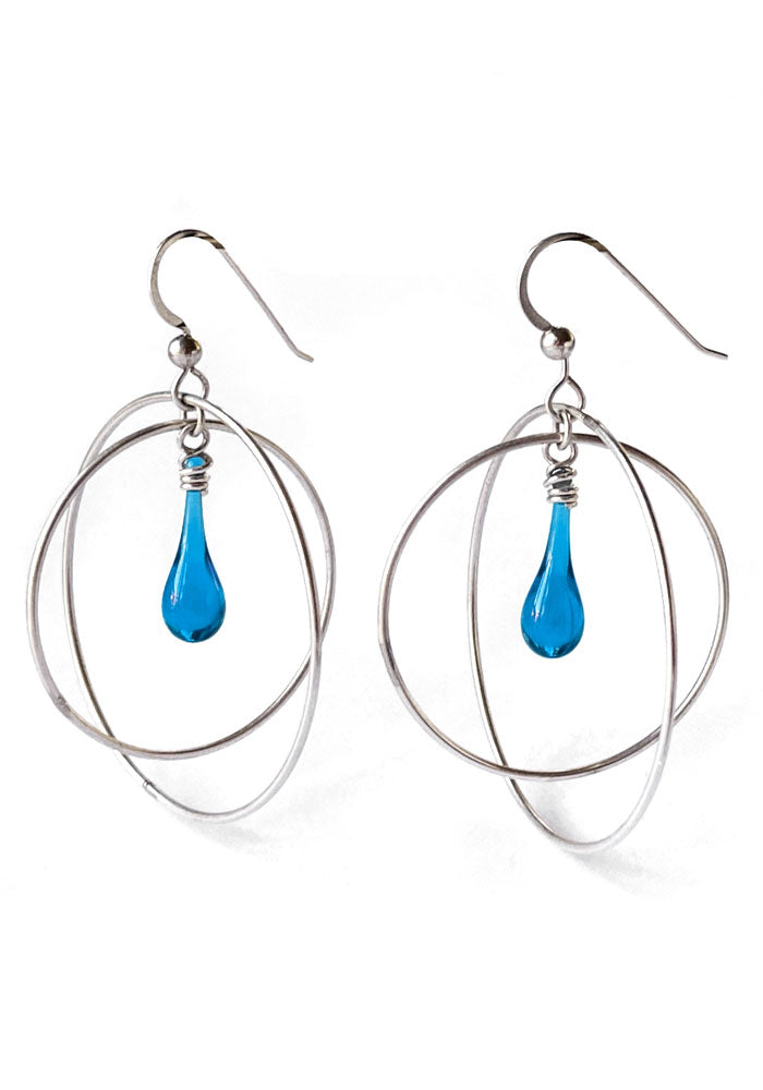 Gyroscope Earrings, large