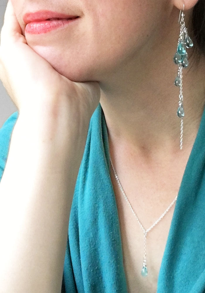 Water Lanata Earrings - Sundrop Jewelry