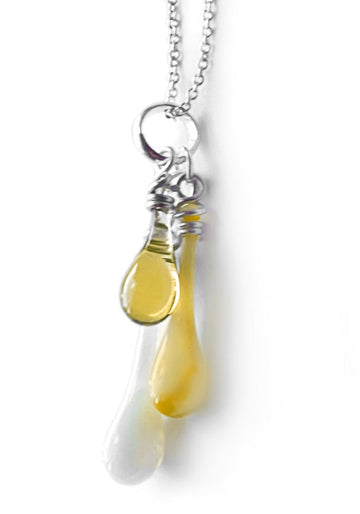 Sunlight and Moonlight Trio Necklace - Sundrop Jewelry