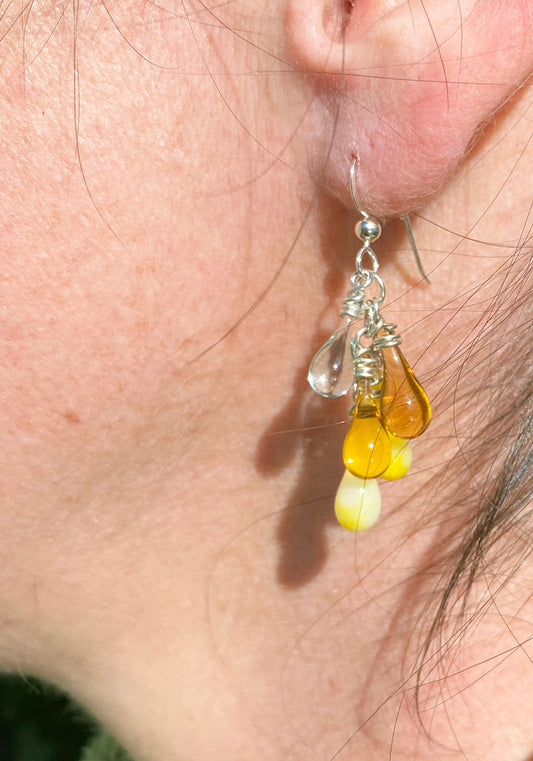 Sonoma Earrings - Chardonnay