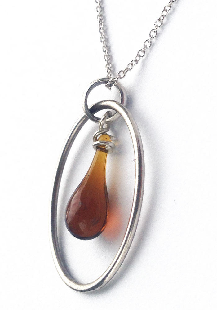 Bottle Brown Cameo Choker - Sundrop Jewelry