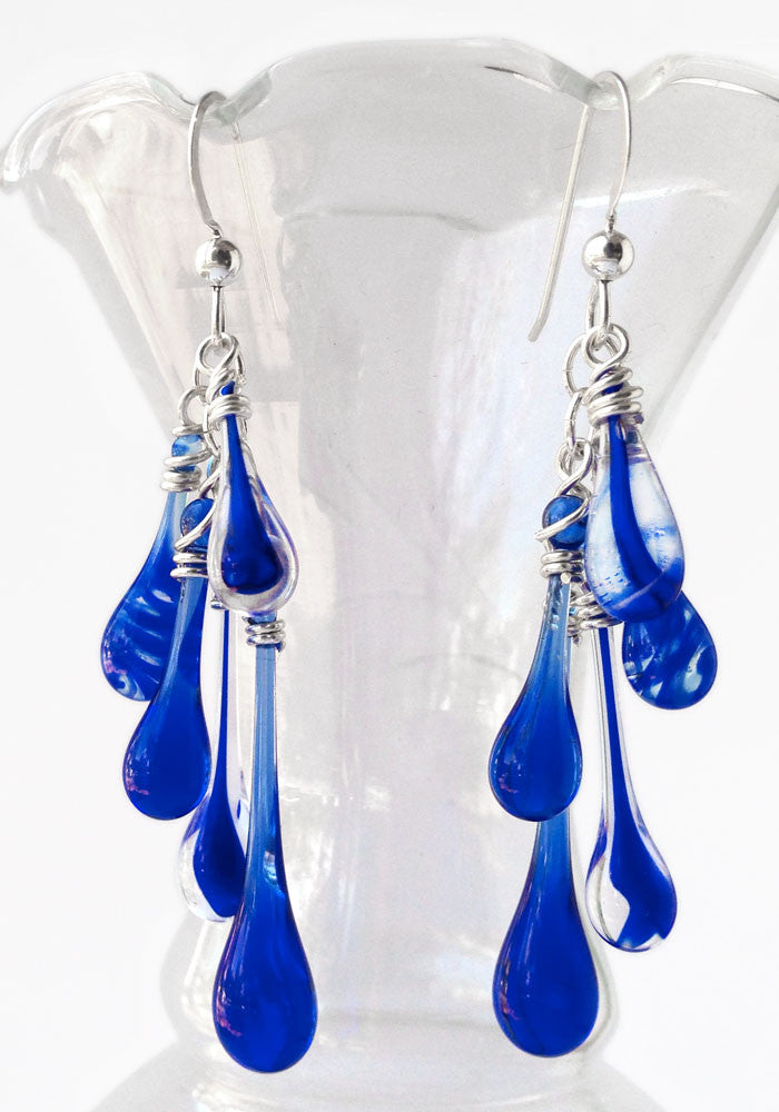 Night Sky Cascade Earrings - Sundrop Jewelry