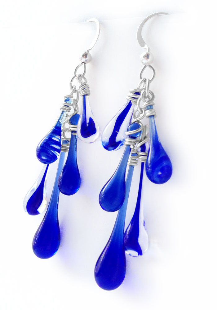 Night Sky Cascade Earrings - Sundrop Jewelry