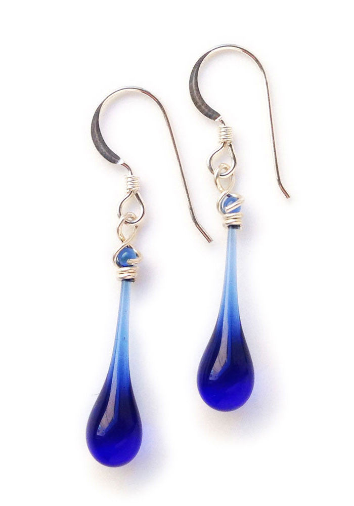 Solaris Glass Earrings - glass Earrings by Sundrop Jewelry