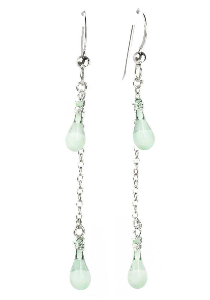 Eriantha Earrings - glass Jewelry by Sundrop Jewelry