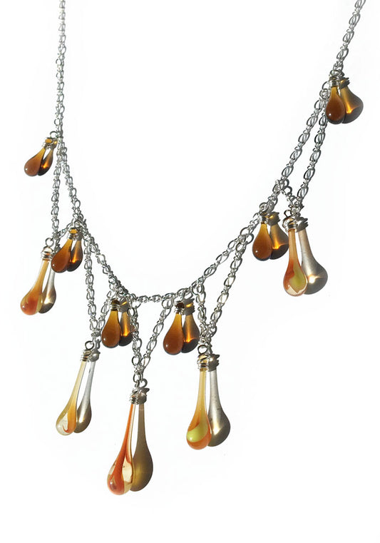 Autumn Light Composition Necklace