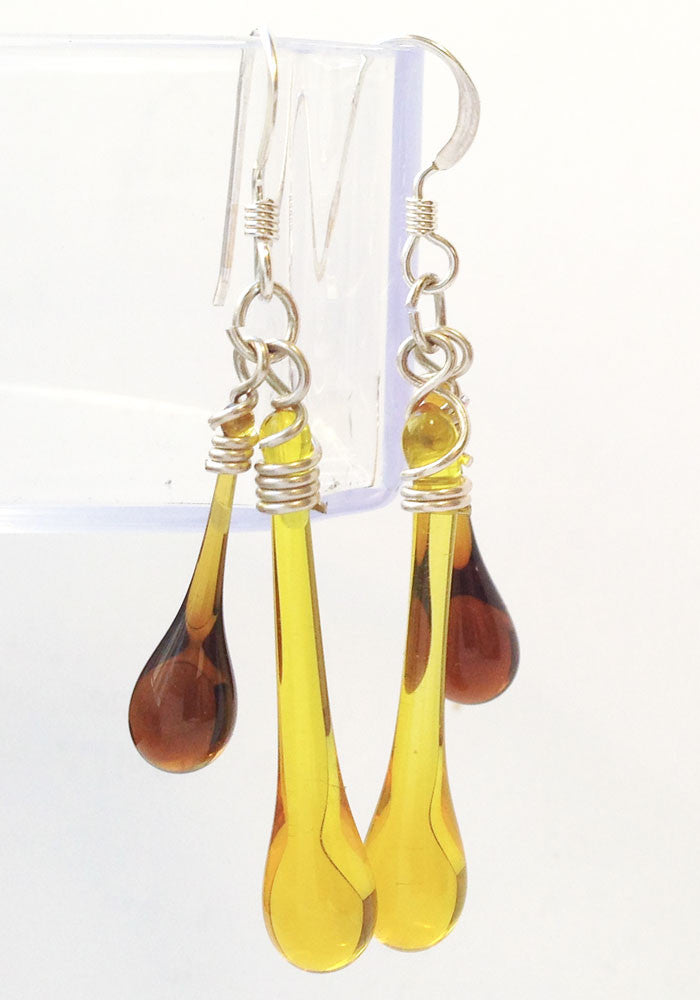 Fallen Leaves Duet Earrings - Sundrop Jewelry
