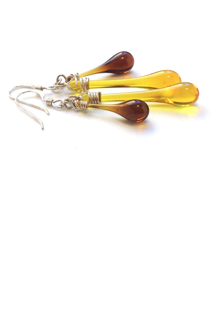 Fallen Leaves Duet Earrings - Sundrop Jewelry