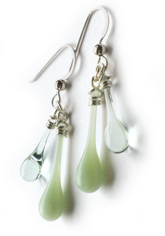 Recycled Greens Duet Earrings