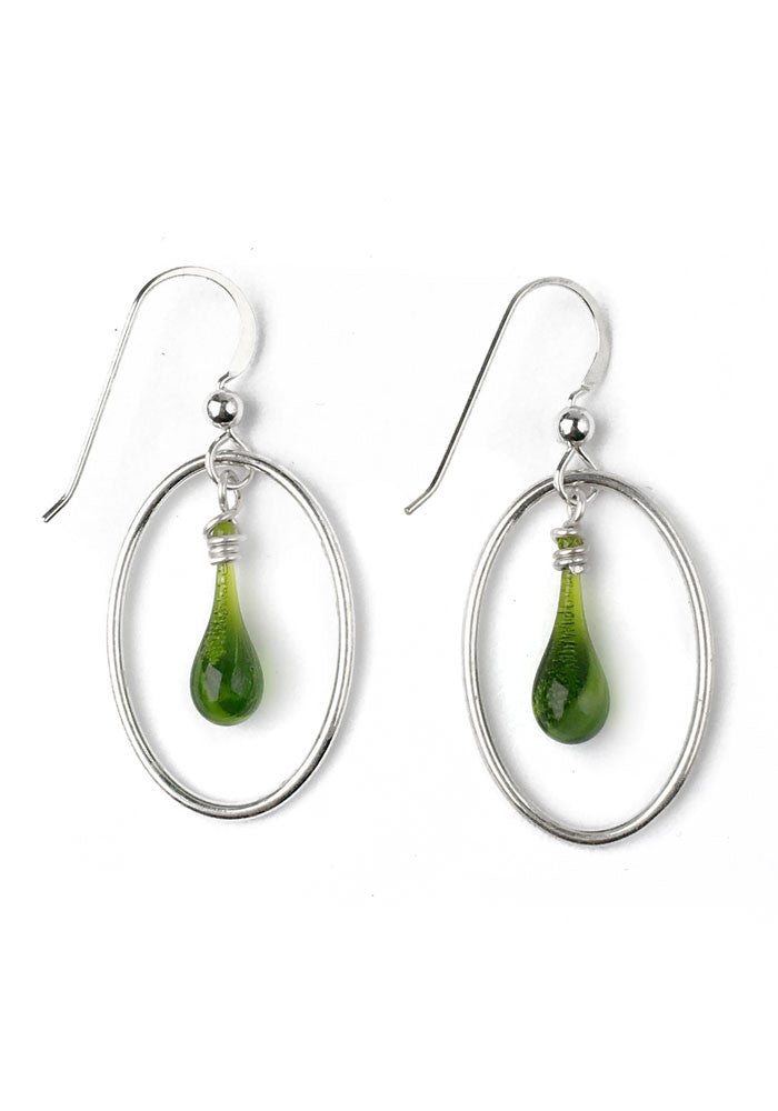 August Birthstone: Peridot - glass Birthstone Jewelry by Sundrop Jewelry