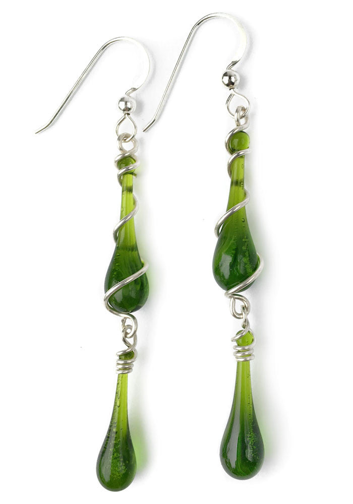 August Birthstone: Peridot - glass Birthstone Jewelry by Sundrop Jewelry